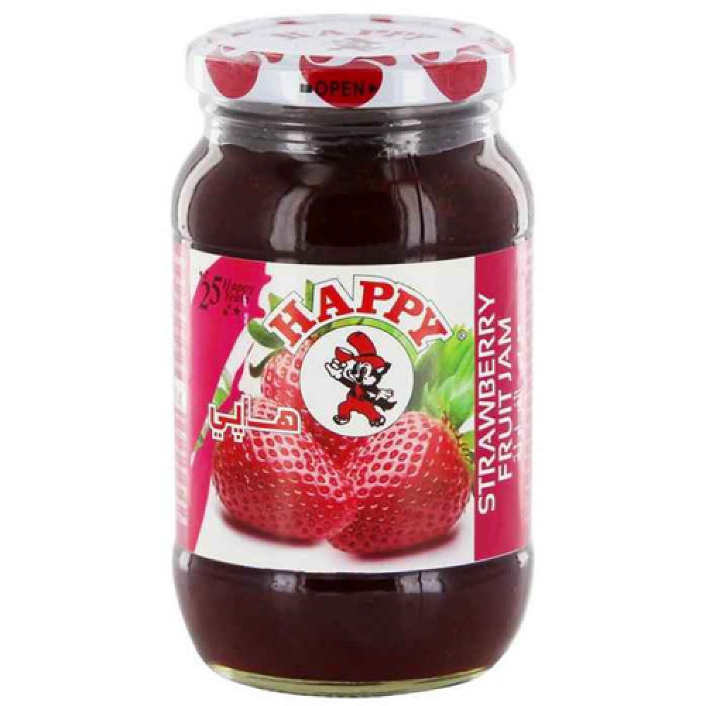 Happy Strawberry Fruit Jam 250g