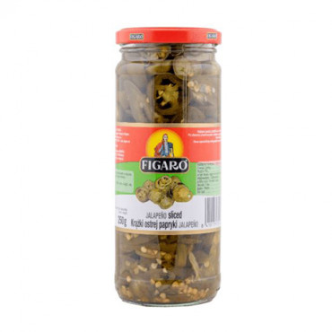 Figaro Jalapeno Sliced 250g