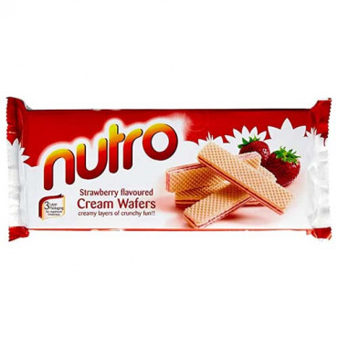 Nutro Strawberry Flavoured Cream Wafers 150g