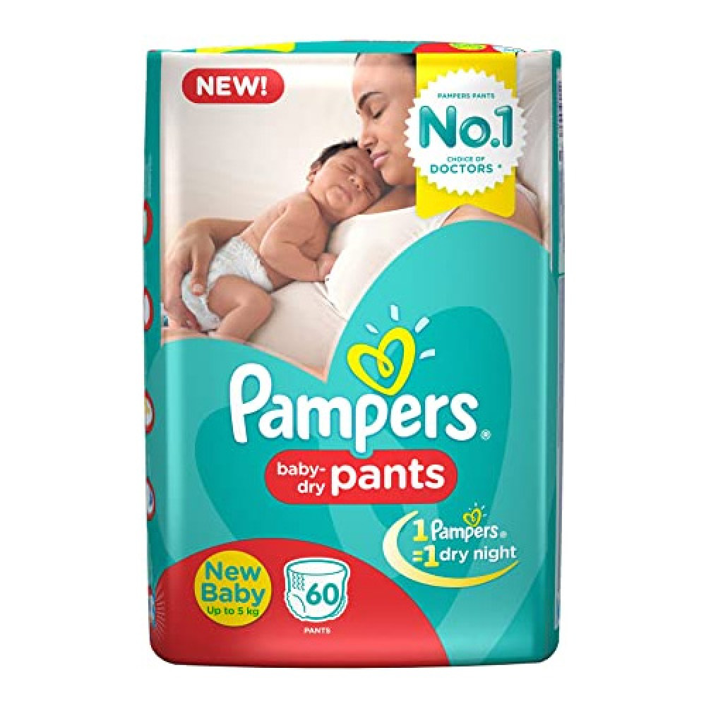 Pampers Pants New Baby Up To 5kg 54N