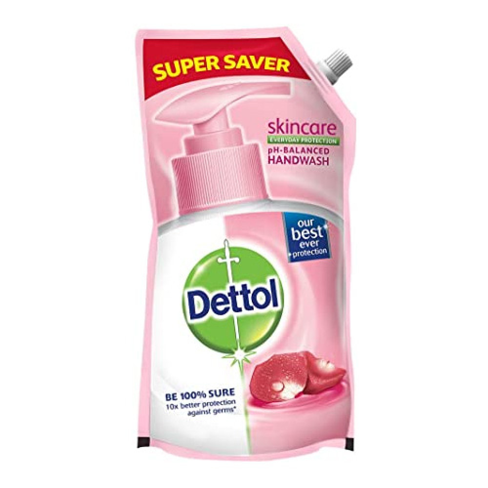 Dettol Skin Care Handwash 675ml (Pouch) 