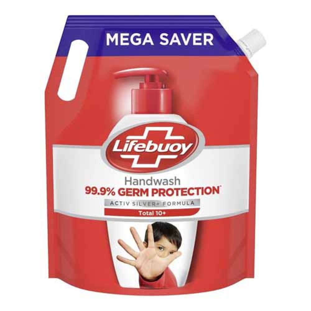 Lifebuoy Handwash Total10 1.5 Ltr Mega Saver (Pouch)