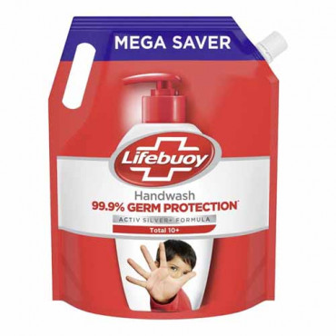 Lifebuoy Handwash Total10 1.5 Ltr Mega Saver (Pouch)