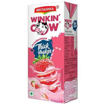 Britannia Winkin Cow Strawbericious 180ml