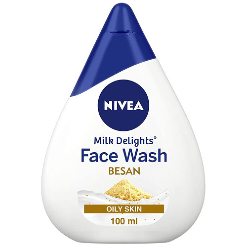 Nivea Milk Delights Besan Face Wash Oily Skin 100ml