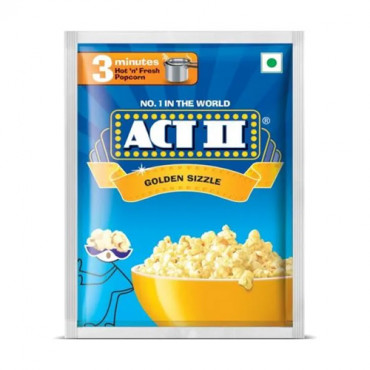 Act Ii Golden Sizzle Popcorn 40g