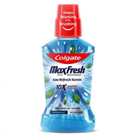 Colgate Max Fresh Plax Peppermint Mouth Wash 500ml