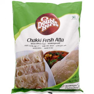 Double Horse Chakki Fresh Atta 5 Kg