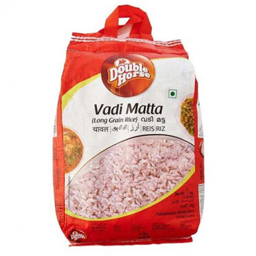 Double Horse Vadi Matta (Long Grain) Rice 5 Kg