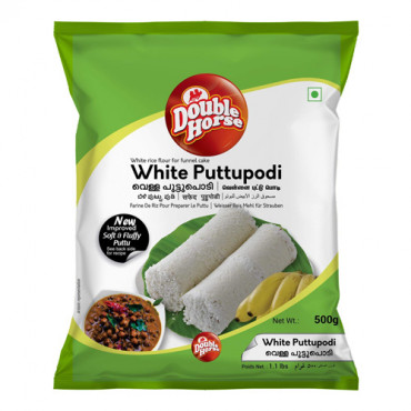 Double Horse White Puttupodi 500g