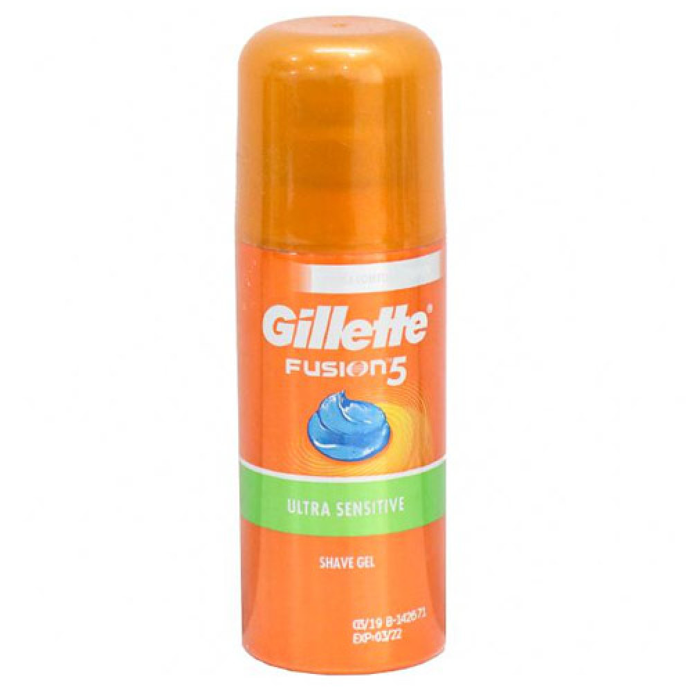 Gillette Fusion 5 Ultra Sensitive Shave Gel 70g