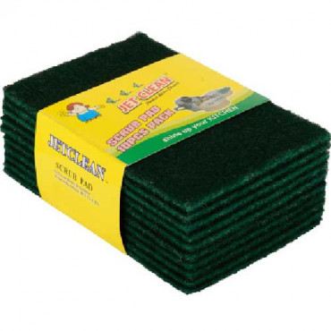 Jet Clean Scrub Pad 10 Pcs Pack