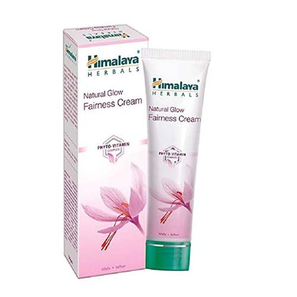 Himalaya Natural Glow Kesar Face Cream Alfalfa-Saffron 50g