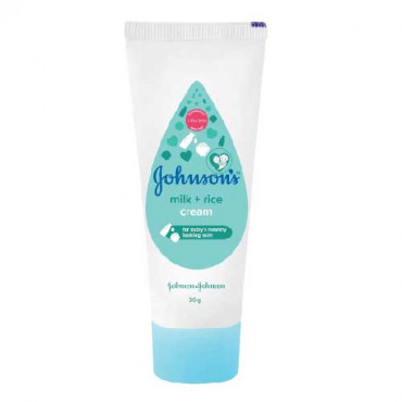 Johnsons Baby Milk + Rice Cream 30g