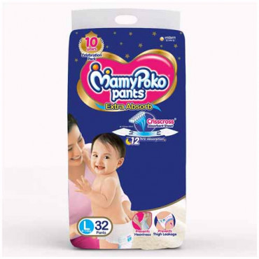 Mamy Poko Pants Large (9-14Kg) 32N