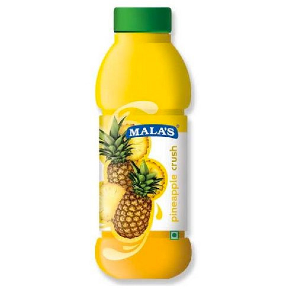 Mala's Pineapple Crush Pulpy 750ml