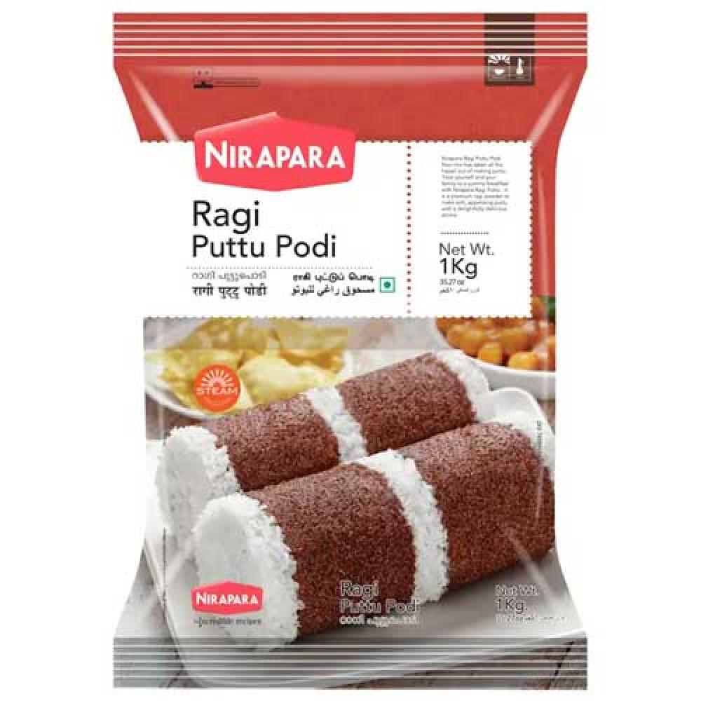 Nirapara Ragi Puttupodi 1kg