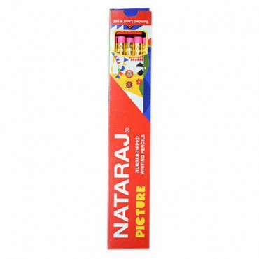 Nataraj Picture Rubber-Tipped Pencil