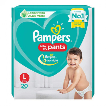 Pampers Pants Large (9-14Kg) 11N