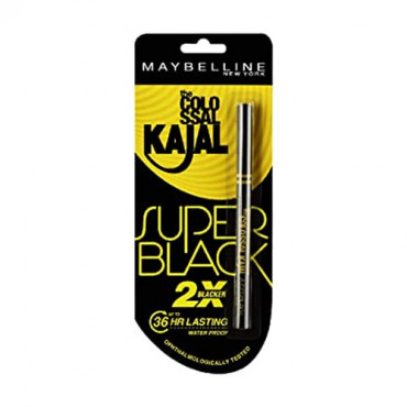 Maybelline Super Black 2X Kajal 0.35g