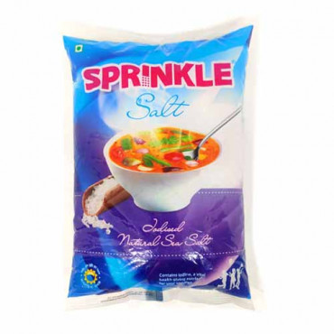 Sprinkle Iodised Crystal Salt 1Kg