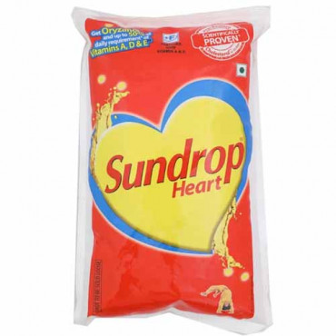 Sundrop Heart Vegetable Oil 1Litre (P)