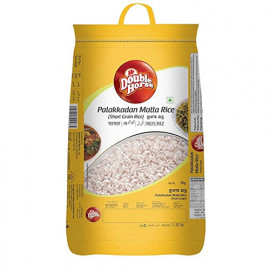 Double Horse Palakkadan Matta Rice (Single Boiled) 5 Kg